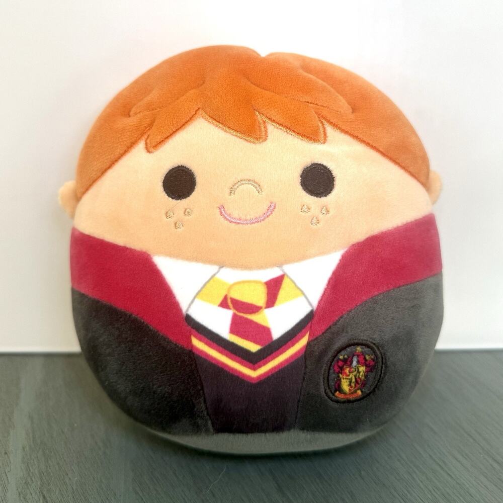 Squishmallows Ron Weasley Plush 6.5” Harry Potter Gryffindor Wizarding World
